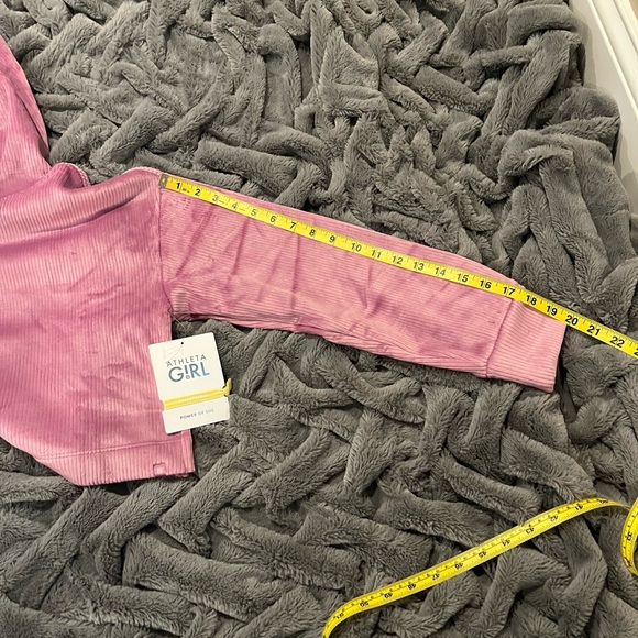 NWT Athleta Girl Kozy Rib Hoodie Size L/(12) - Picture 15 of 15